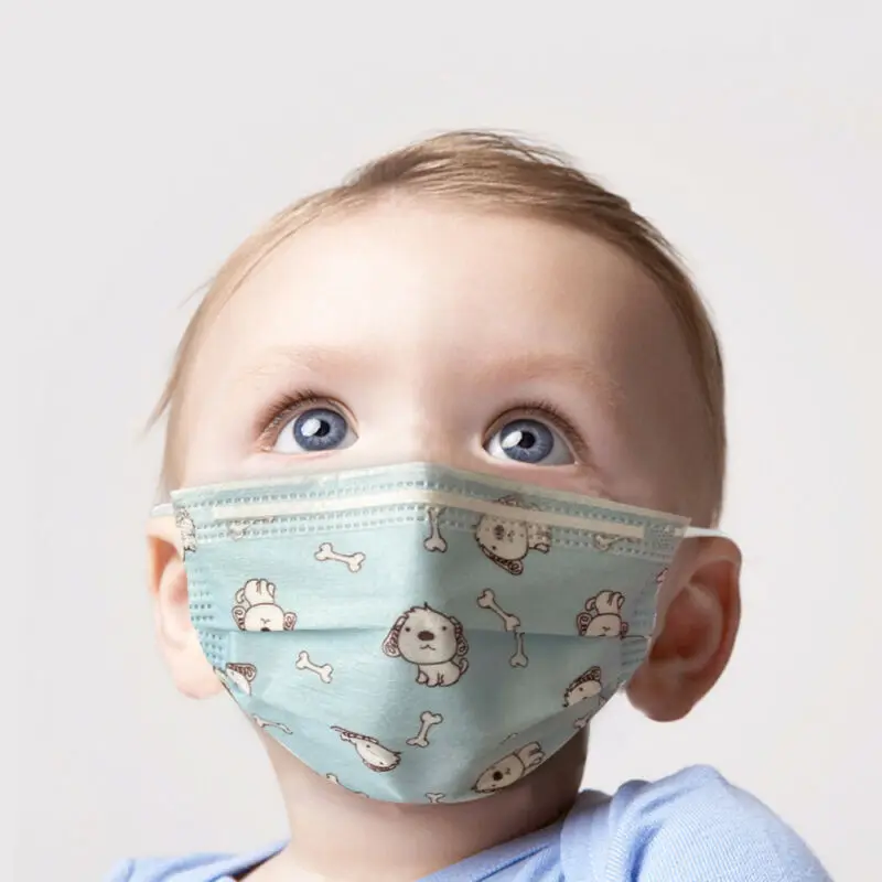 

Children Kids Girls Boys Mouth Protective Shield Masks Anti Dust Cotton Activated Carbon Breathable Respirator