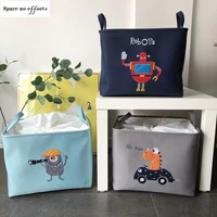 folding dirty clothes laundry basket with handle square storage bucket home textile baby toy storage bag large capacity