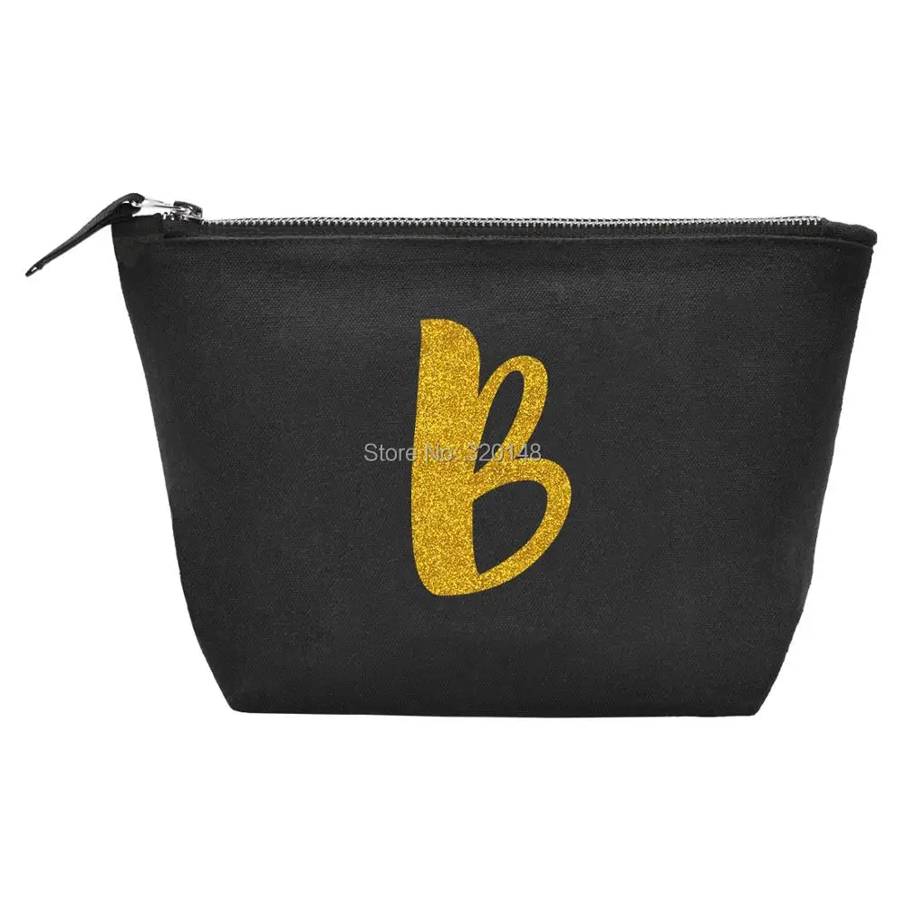 TB10 черная Начальная B женская косметичка для макияжа Дорожная Дамская