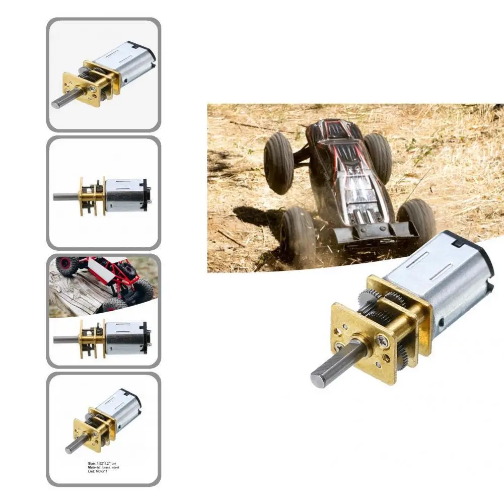 

Mini Compact Easy Operation Gearmotor Simple Installation Geared Motor High Precision for DIY