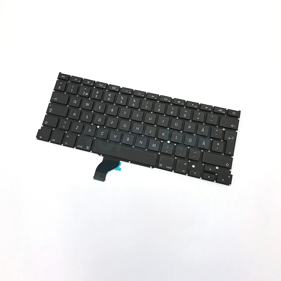 5 шт./лот новая шведская клавиатура для Macbook Pro Retina 13 &quotA1502 2013 2014 2015|Клавиатуры