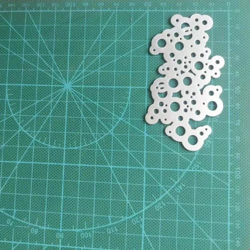 Круглый трафарет для рукоделия металлические Вырубные штампы резак бумаги