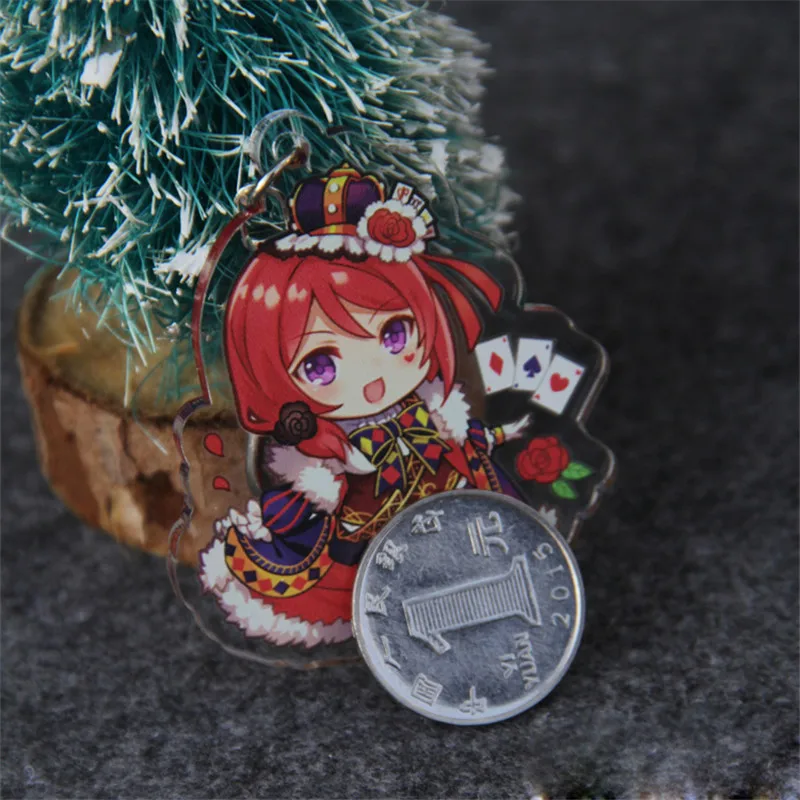 Аниме Косплей люблю жить! Школьный идол проект Kotori Tojo Rin Maki Нико акриловый брелок