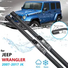 Для Jeep Wrangler JK 2007 ~ 2017 автомобильные стеклоочистители лобовое