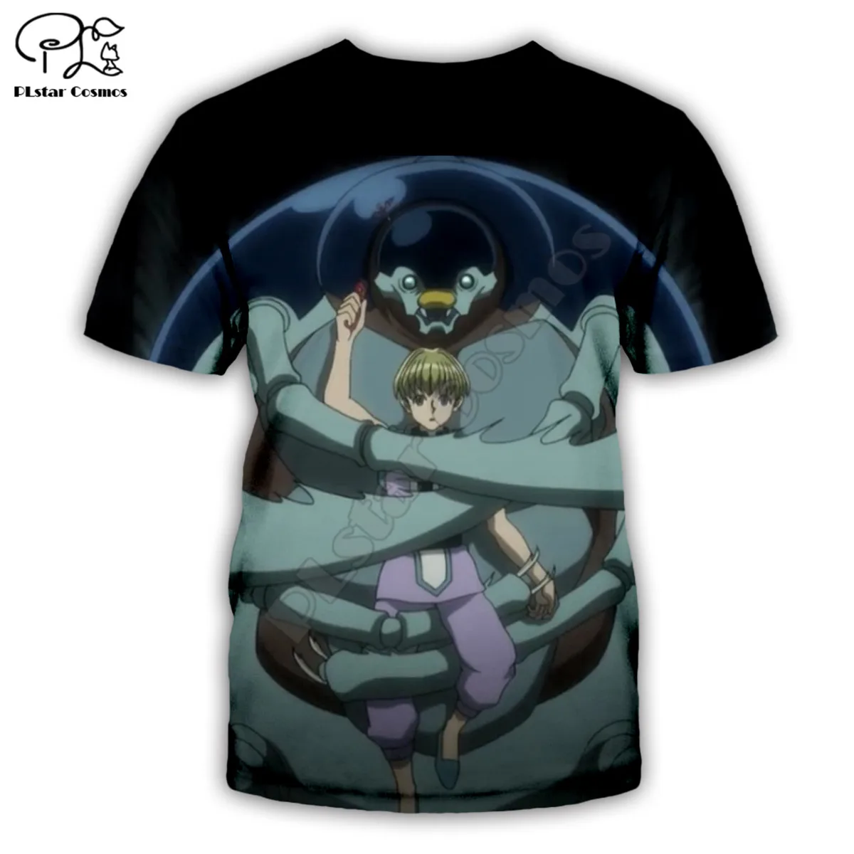 

PLstar Cosmos Full-time hunter 3D Printed Men for women t shirt Harajuku summer Short sleeve shirt Casual T-shirt top style-1