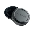 50 пар Крышка корпуса камеры + Задняя крышка объектива для FX X Mount X-Pro 1 X-E1 X10 XF1 с номером отслеживания