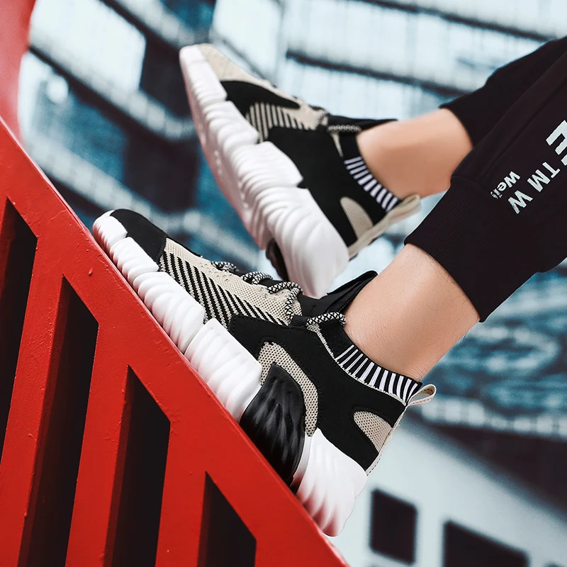 Повседневная обувь для мужчин Дышащие мужские кроссовки в винтажном стиле