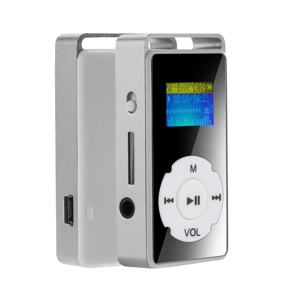 HIPERDEAL Портативный цифровой MP3 плеер с ЖК экраном Поддержка Micro SD TF карты 32G
