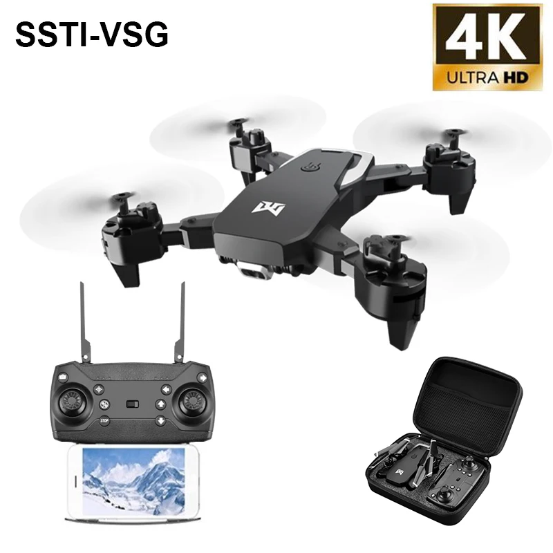 FPV mini drone 4K с двойной камерой hd quadcopter gesture control 50X zoom RC dron игрушки для подарка VS M69 XS809HW
