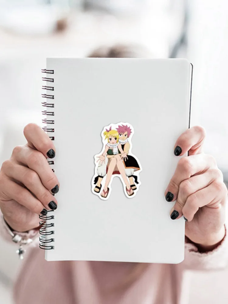

50Pcs Anime Fairy Tail Graffiti Stickers For Laptop Bike Car Motorcycle Skateboard Luggage Cartoon Doodle Decor Stickers