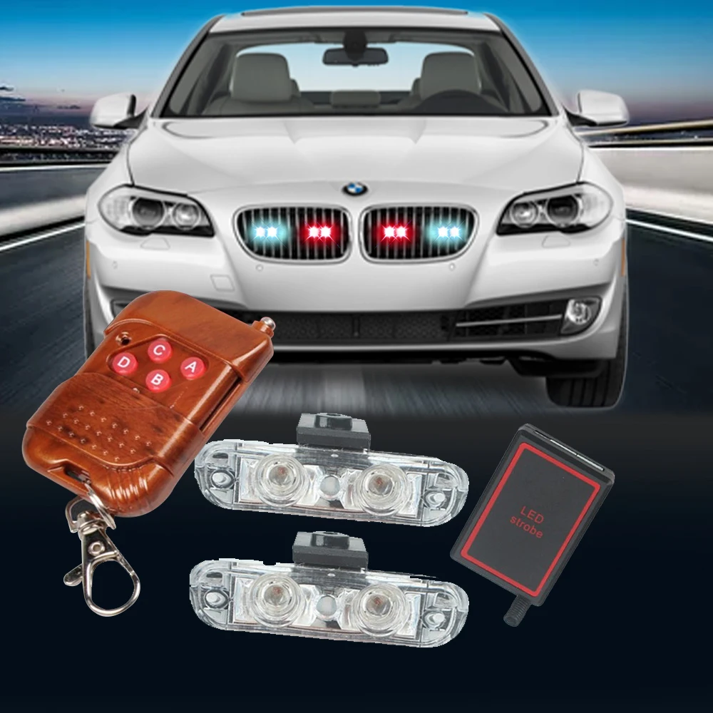 MIZIAUTO 12 В 2x2 светодиодный беспроводной пульт дистанционного управления вспышкой