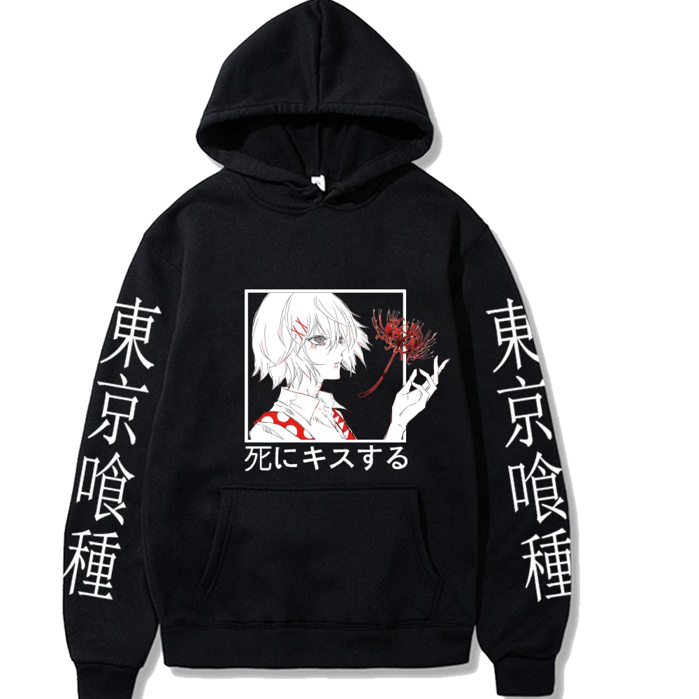

Лидер продаж, пуловер с длинным рукавом AnimeTokyo Ghoul Touka, модная Толстовка Uniex