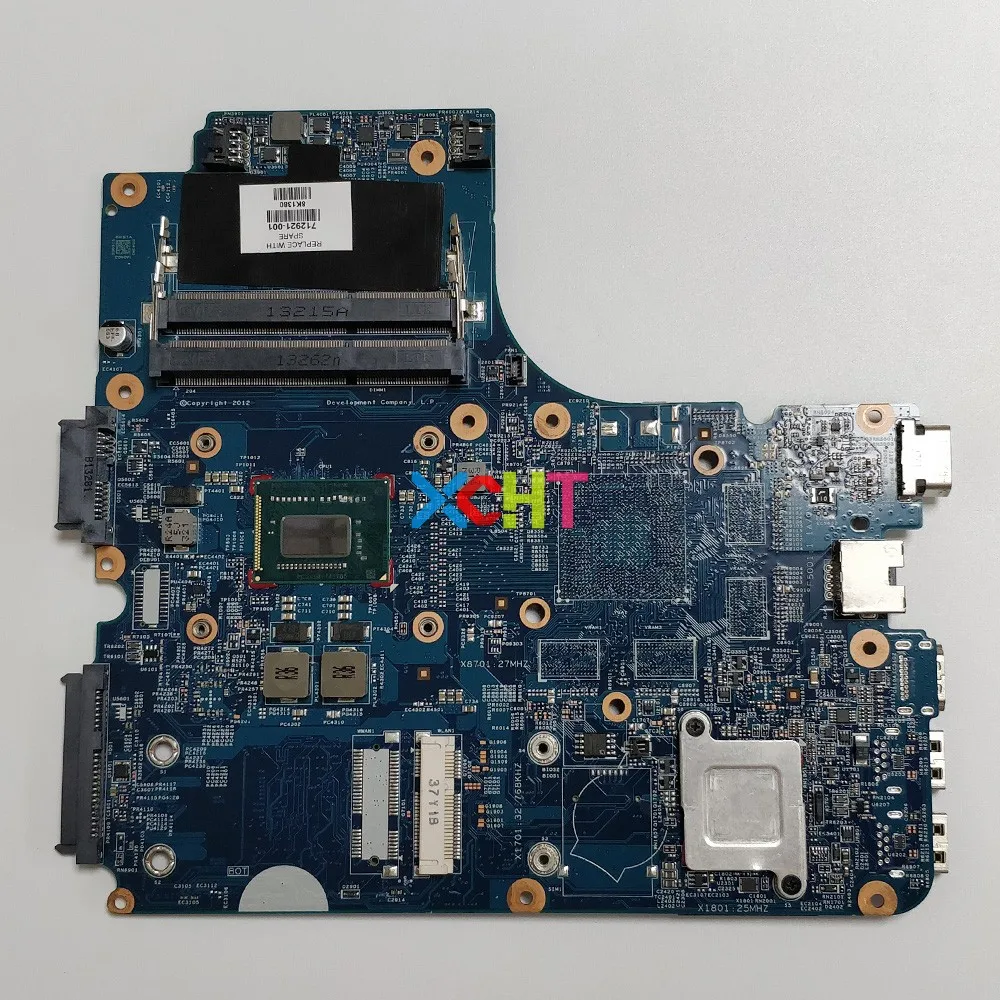 712921-001 712921-501 712921-601 UMA i3-3110M CPU for HP ProBook 4440s 4540s NoteBook Laptop Motherboard Mainboard