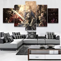 canvas hd printed painting 5 pieces wall art anime fate stay night poster modern home decor pictures living room modular frame