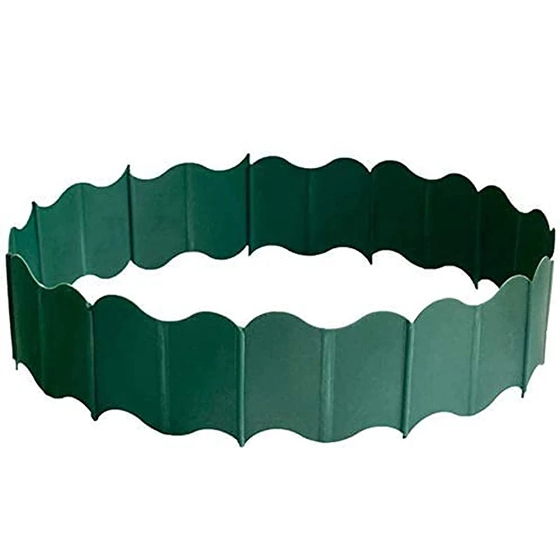 

Пластмассовая ограда для сада 20 шт., декоративная Цветочная кровать «сделай сам» и рамка для сада травы, искусственная зелень