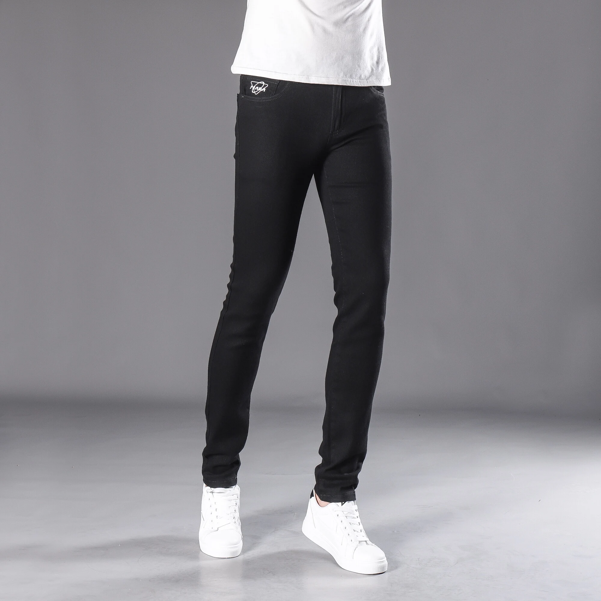 

Men Classic Jeans Jean Homme Pantalones Hombre Men Mannen Soft Black Biker Masculino Denim Overalls Mens Pants