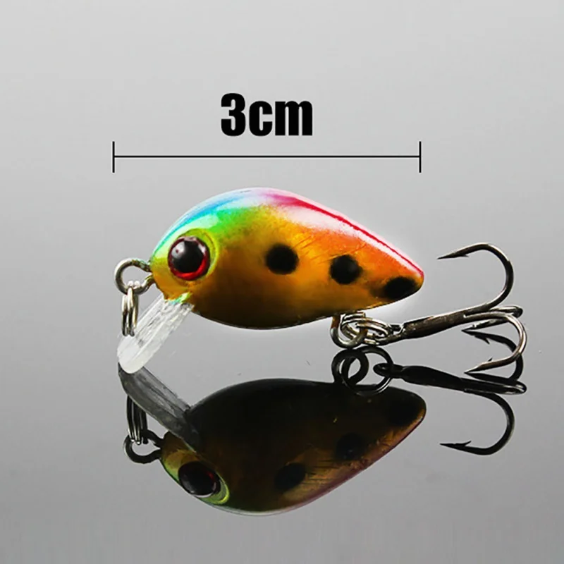 Набор миниатюрных рыболовных приманок 10 шт./лот приманки для ловли нахлыстом в