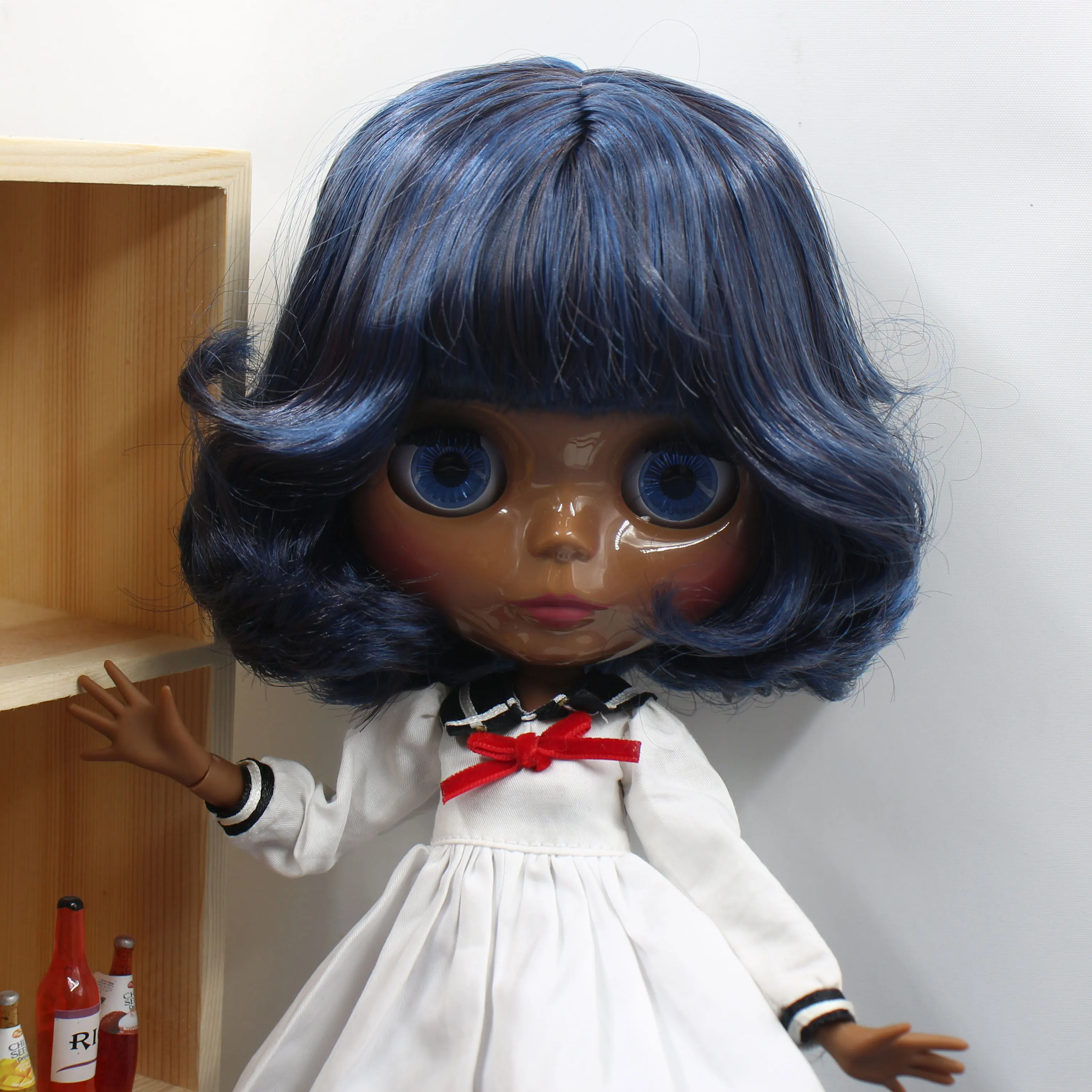 Кукла Blythe 1/6 30 см с белой загорелой и черной кожей