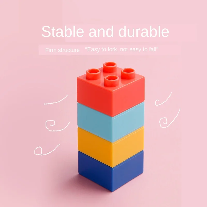 Детские строительные блоки сборные игрушки головоломка многофункциональные