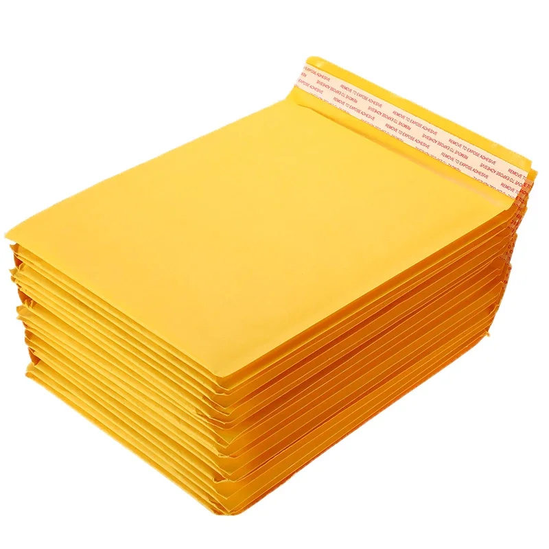 

New 50 PCS/Lot Kraft Quality Paper Bubble Envelopes Bags Mailers Padded Shipping Envelope With Bubble Mailing Bag Various sizes