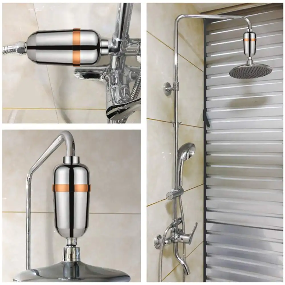 

5/15 Level Bathroom Shower Filter Bathing Water Filter Purifier Water Treatment Health Softener Chlorine Removal Water Purifier