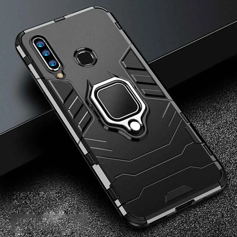 

For Honor 20 lite MAR-LX1H 6.15"Case Armor PC Cover Ring Holder Phone Case For Honor 10i 10 i/20 lite HRY-LX1T 6.21" Hard Cover