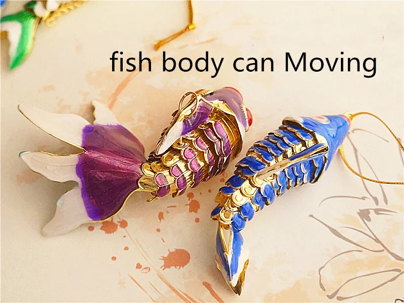 3 размера ручной Яркий качели фантазии счастливая брелок в форме рыбы китайская