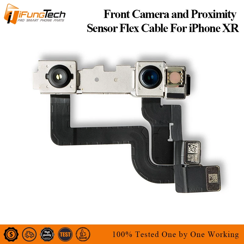 Оригинальная передняя маленькая лицевая камера для Apple iPhone XS XR Max с датчиком