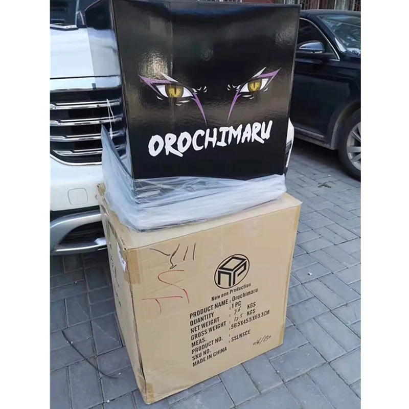 Аниме Наруто орочимару губительный ветер Sarutobi Hiruzen ученик GK статуя сбора Морден игрушка M2607