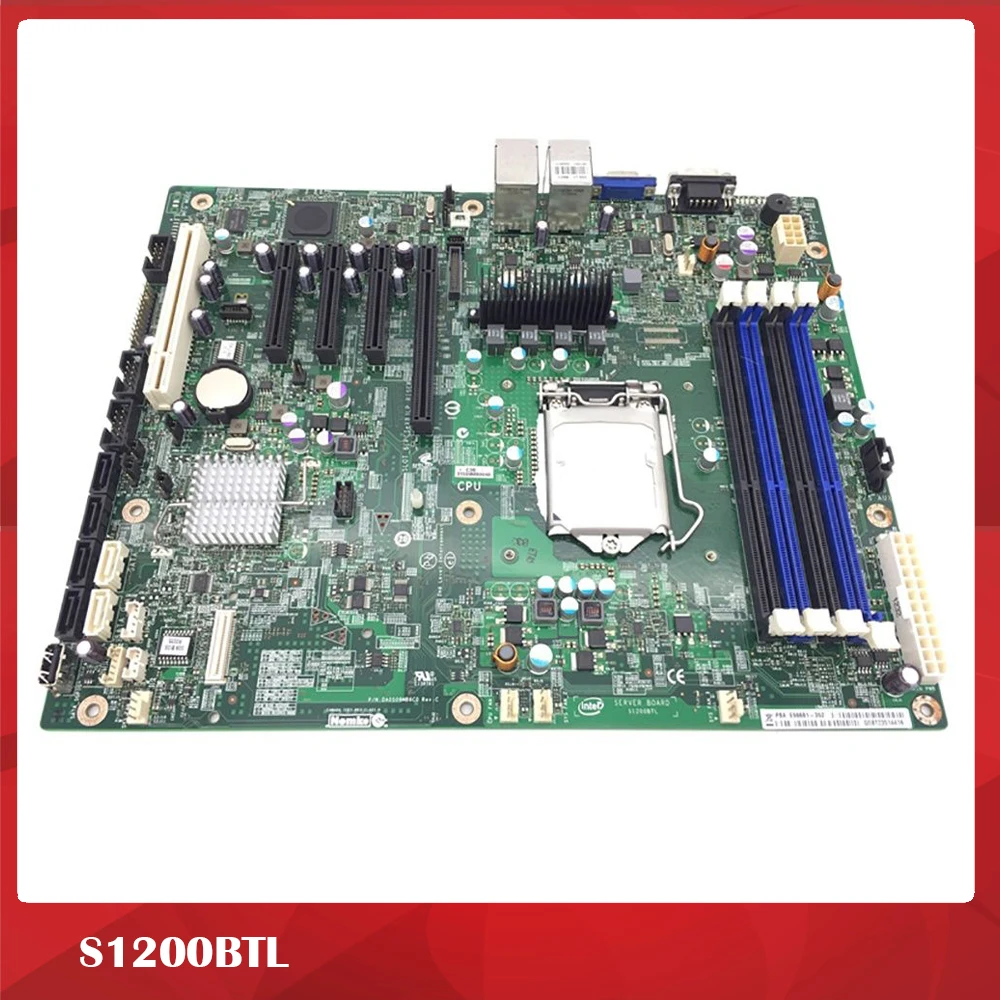 Original Server Motherboard For Intel For S1200BTL ECC C216 LGA1155 E3-1230V2 Good Quality