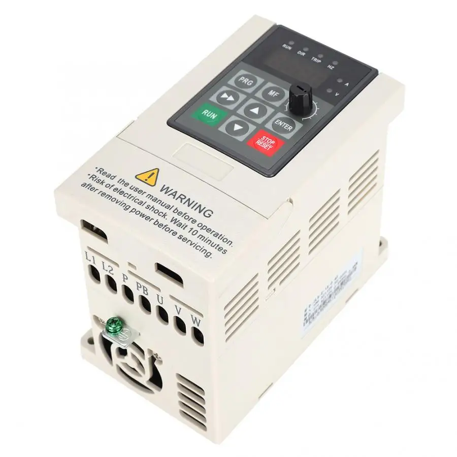 110V 0.4KW 5A VFD преобразователь частоты однофазный вход 3 фазный выход PAM Инвертор управления