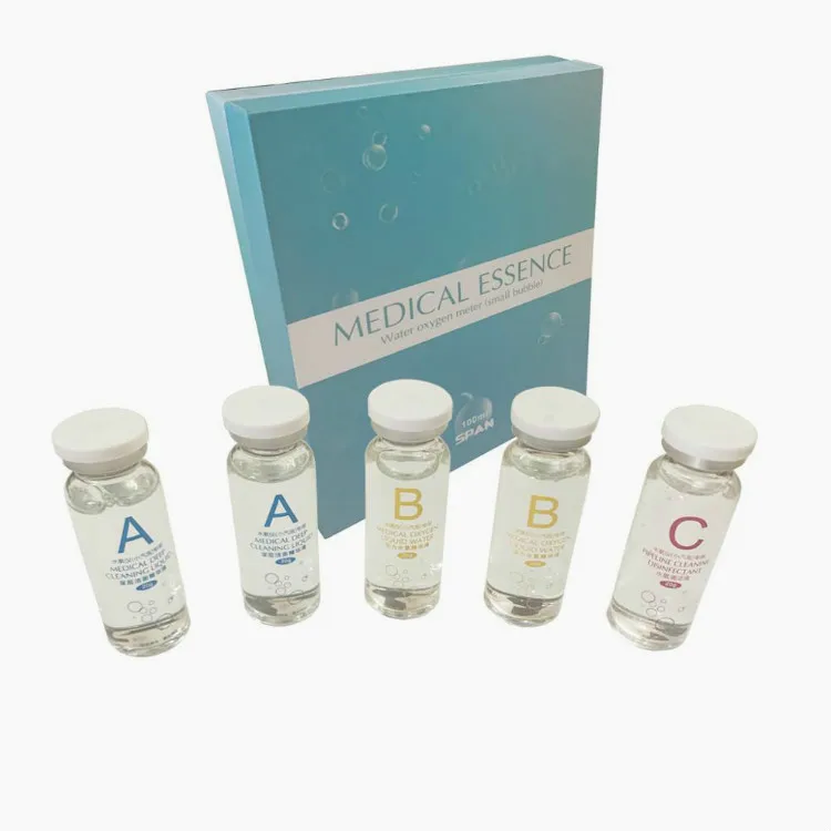 100% South Korea Imports Aqua Facial Serum Hydra Facial Serum Aqua Clean Solution Aqua Peel Concentrated Solution 5Ml Per Bottle