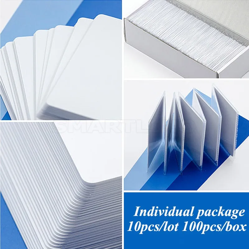 10pcs Passive 13.56MHz RFID Blank Smart Card 0 Block Sector Rewritable UID Changable Copy Tags for Access Control | Безопасность и