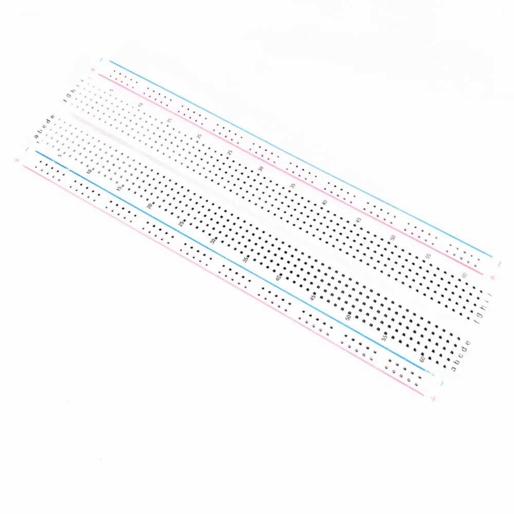 MB 102 белый/прозрачный Макет 830 Точка пайки печатной платы макетная плата MB102