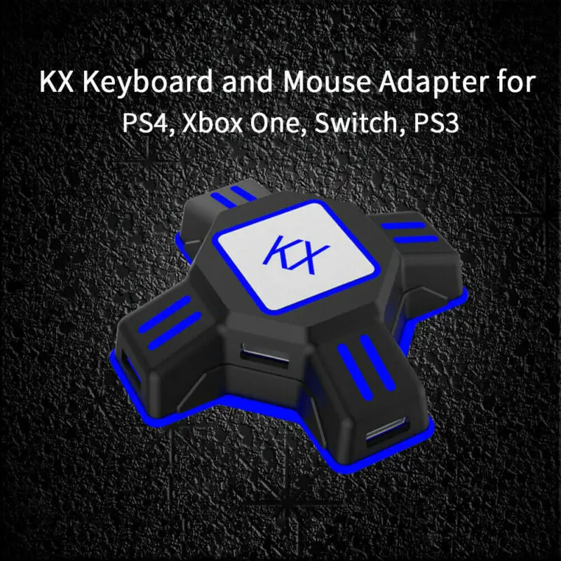 Новый конвертер USB для игрового контроллера универсальный адаптер KX клавиатуры и