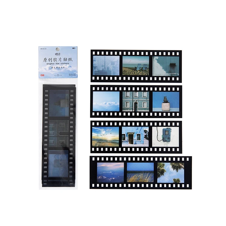 Винтажная наклейка Путешествие Фото прозрачная DIY Дневник этикетка Скрапбукинг