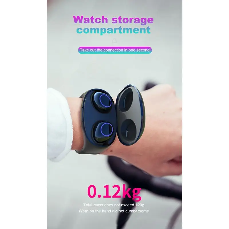 TWS-наушники LX9A HM50 2 в 1 с поддержкой Bluetooth | Электроника