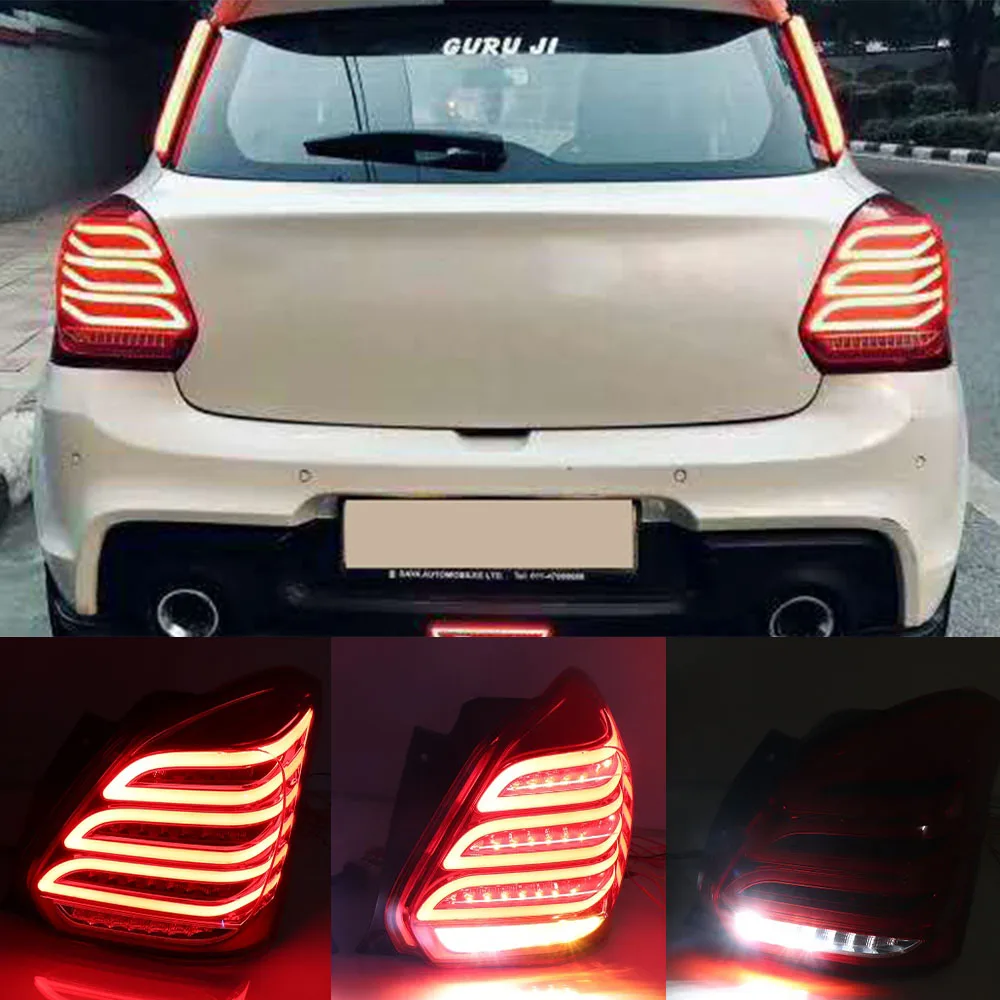 2 шт. для Suzuki Swift 2017 2018 2019 2020 светодиодный фонарь светильник в сборе задний свет