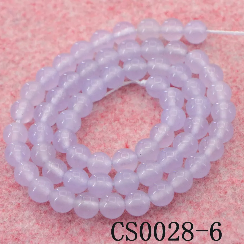 Натуральный камень 4-12 мм фиолетовый нефрит свободные бусины DIY аксессуары