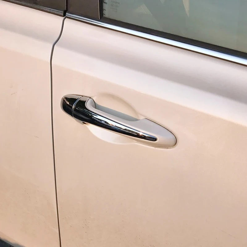 8 шт. хромированные колпачки на дверную ручку для Toyota RAV4 2014 2015 2016 2017 2018 | Автомобили