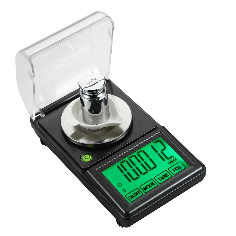 Цифровые Карманные ювелирные весы с подсветкой и сенсорным экраном высокой