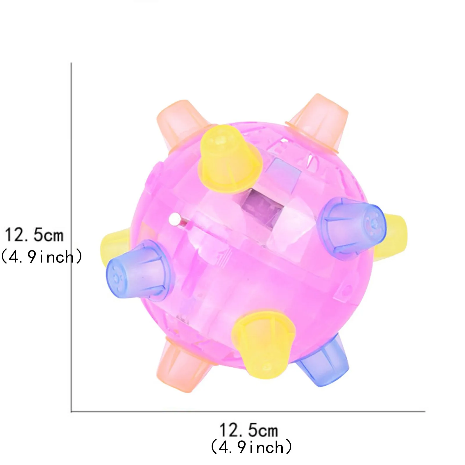 

Educational Novelty Pet Toy Colorful LED Light Dancing Ball Children's Gift Jumping Dancing Music Ball Funny Children Toys