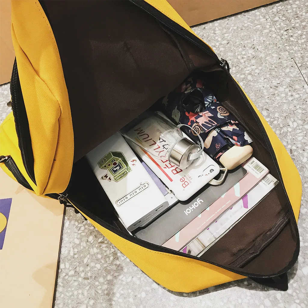 

Women Men School Bags Bagpack Oxford Large Capacity Waterproof Student Shoulder Bags Couple Travel Backpack Mochila Mujer #T1G