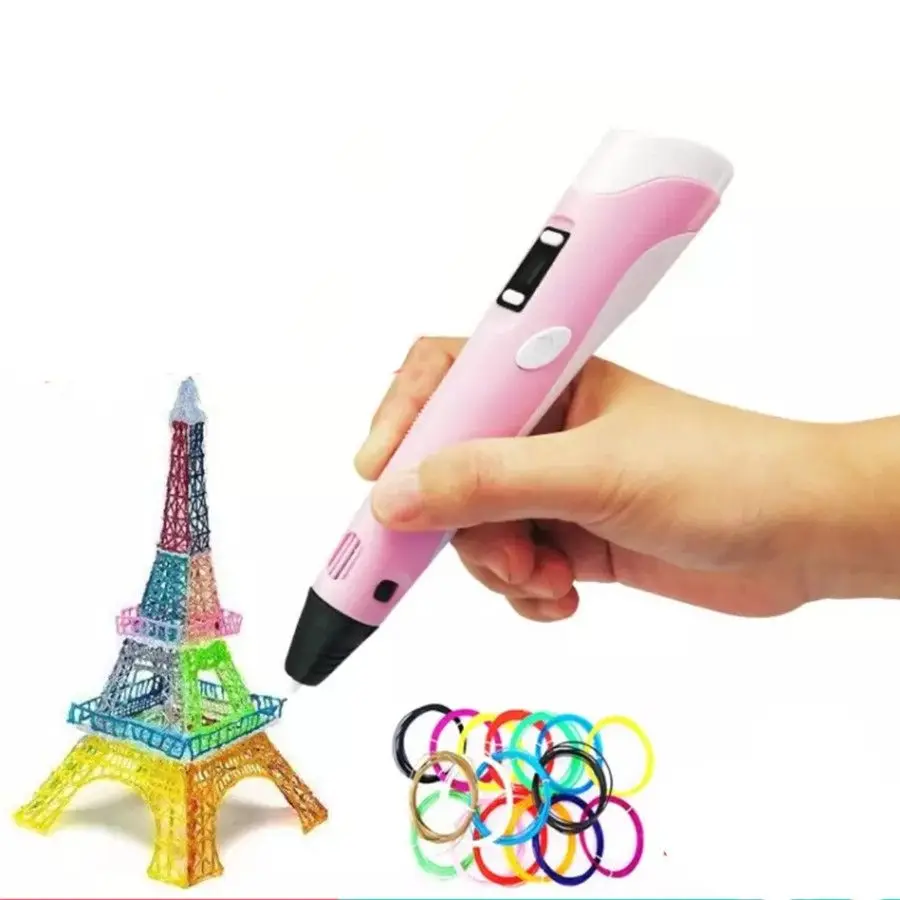 Myriwell 3D Ручка светодиодный экран DIY ручка печати 100 м ABS линия креативная игрушка