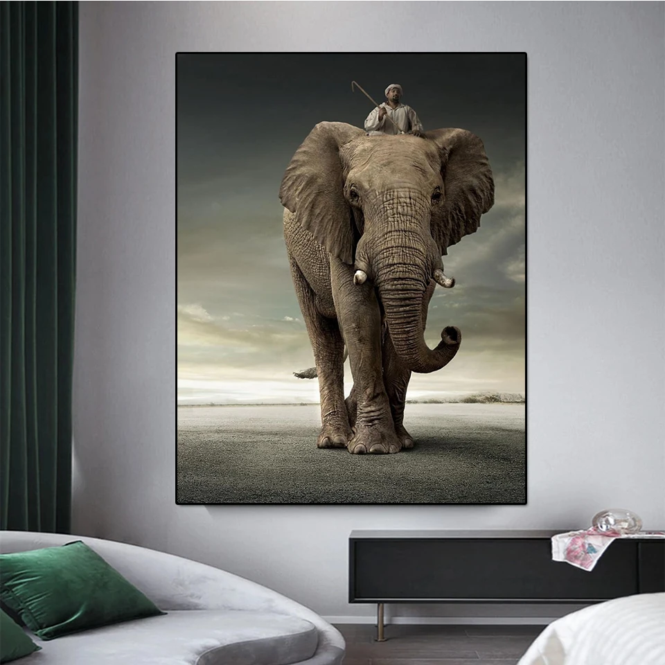 

DIY Diamond Painting 3D Spirituality People and elephant Square Round Drill Diamond Embroidery Mosaic Decoration Cross stitch
