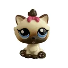 LPS редкая коллекция животных, подставки для игрушек, собака, Такса, колли, коккер-спаниель, немецкий дог, Хаски, Оригинальные фигурки из старой коллекции