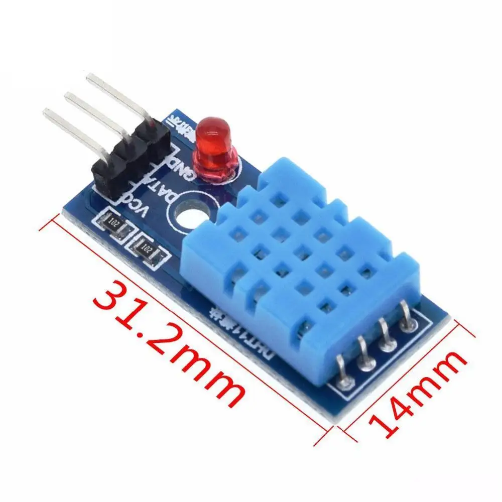 

1PCS Electronics DHT11 Temperature and Relative For Diy Humidity Kit Module with Sensor led U4H4