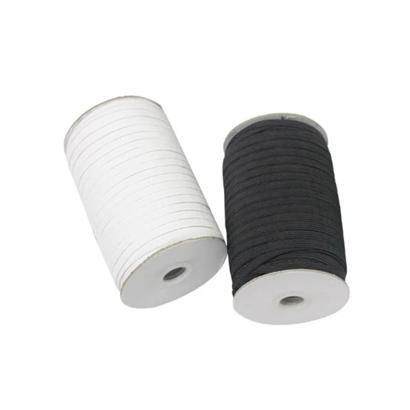 

Black and white flat narrow horse elastic belt bed sleeve sleeve closure horse elastic belt
