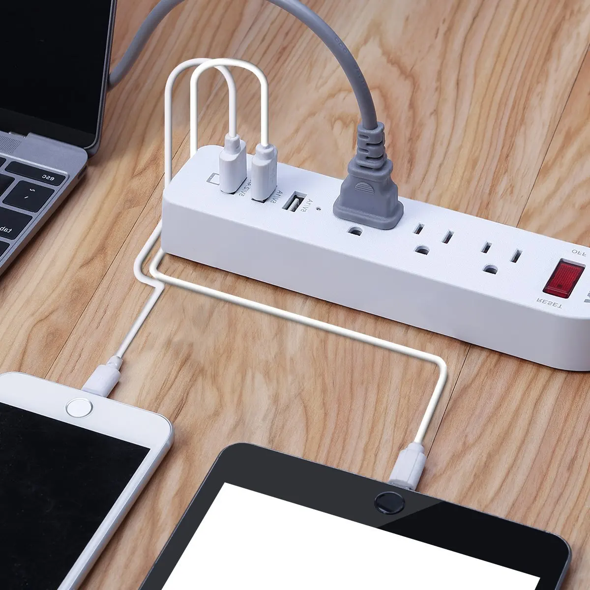 Несколько Мощность полосы Стабилизатор напряжения 3AC США Электрический штекер