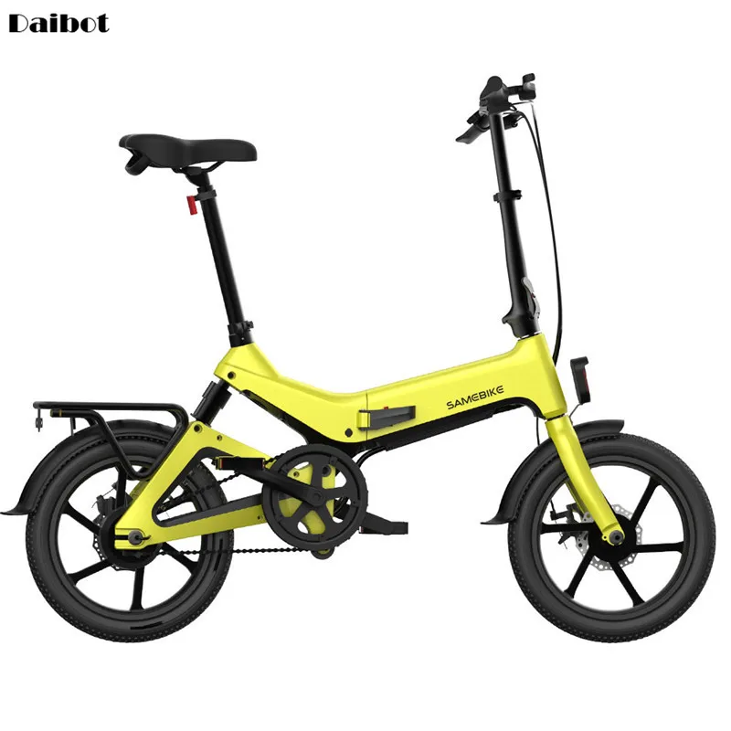 Новый 16 дюймов SAMEBIKE JG 7186 E скутер 36В два колеса электрические велосипеды 250 Вт Складные портативные скутеры
